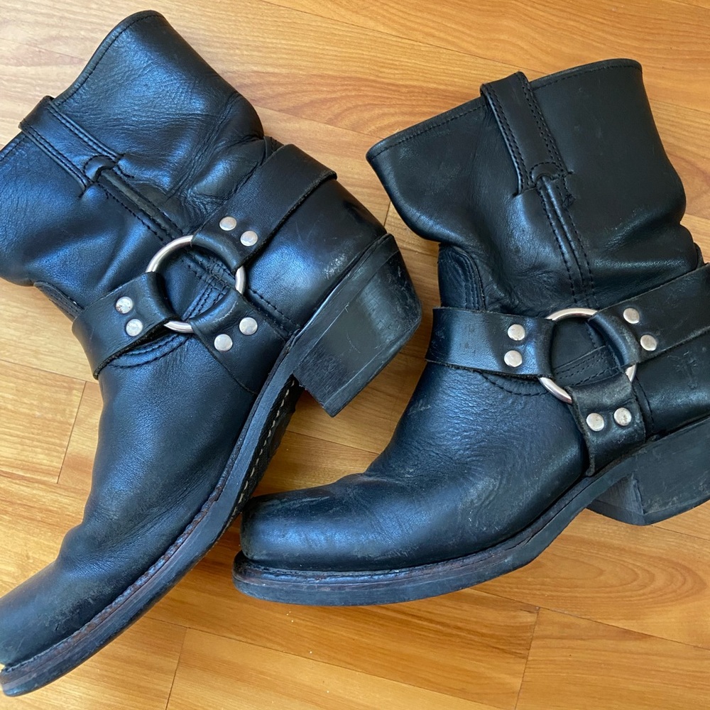 Frye Short Harness Boots